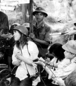 Hanoi Jane claims she never have hurt her country or its military. When did she move to Vietnam?